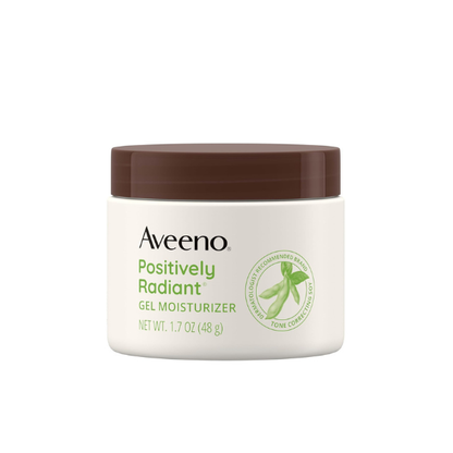 Aveeno Positively Radiant Brightening Gel Facial Moisturizer, 1.7 oz