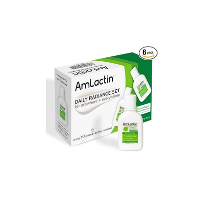Amlactin Daily Nourish Body Lotion, 12% Lactic Acid, 2 oz, 6 Pack