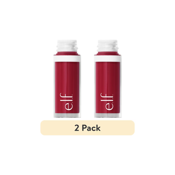 (2 pack) e.l.f. Camo Liquid Blush, Berry Well, 0.13 fl oz