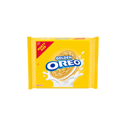 OREO Golden Sandwich Cookies, Party Size, 24.16 oz