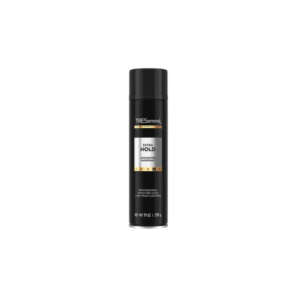 (2 pack) TRESemmé Extra Hold Unscented Hairspray For 24-Hour Frizz Control With Pro Lock Tech ,11Oz