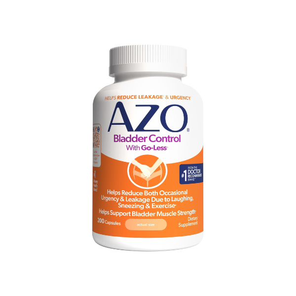 AZO Bladder Control with Go-Less Capsules, 200 ct.