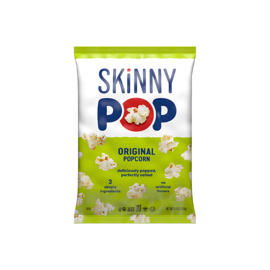 SKINNYPOP Original, Gluten Free Popcorn Bag, 4.4 oz