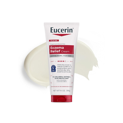 Eucerin Eczema Relief Cream with Colloidal Oatmeal, 14 OZ