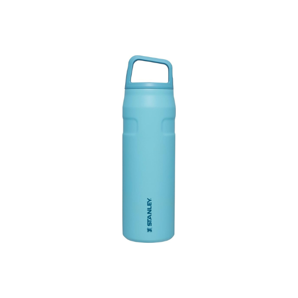 Stanley IceFlow Cap and Carry Water Bottle | Wide Mouth Twist Lid | Lightweight & Leakproof for Travel & Sports | Insulated Stainless Steel | BPA-Free