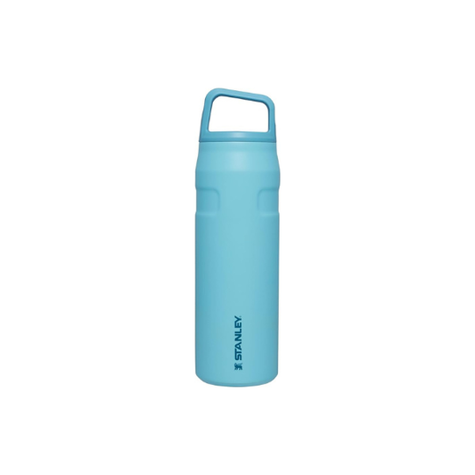 Stanley IceFlow Cap and Carry Water Bottle | Wide Mouth Twist Lid | Lightweight & Leakproof for Travel & Sports | Insulated Stainless Steel | BPA-Free