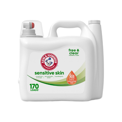 ARM & HAMMER Sensitive Skin Free & Clear Liquid Laundry Detergent