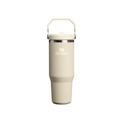 STANLEY IceFlow 2.0 Flip Straw Tumbler, 30 oz, Toasted Almond