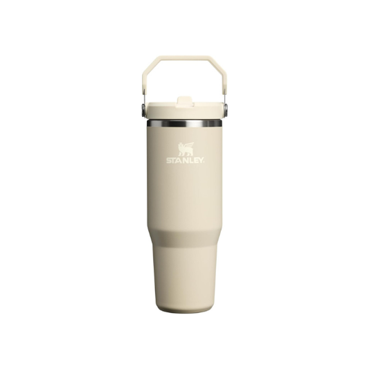 STANLEY IceFlow 2.0 Flip Straw Tumbler, 30 oz, Toasted Almond