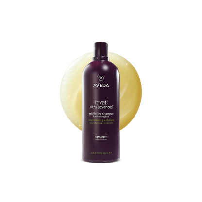 Aveda Invati Ultra Advanced Exfoliating Shampoo Light & Rich | Step 1 of 4 | Reduces Hair Loss by 77% | for Medium to Thick Thinning Hair Types | Normal to Oily Scalp | 94% Naturally Derived*