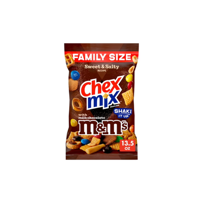 Chex Mix Sweet and Salty Snack Mix, with M&Ms Milk Chocolate Candies, 13.5 oz
