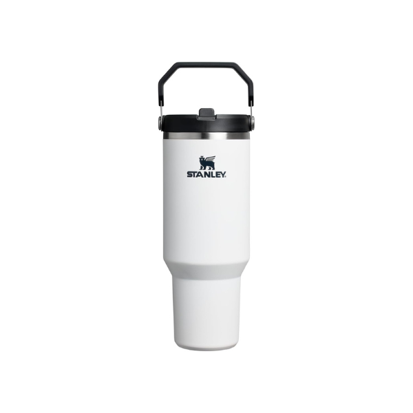 STANLEY IceFlow 2.0 Flip Straw Tumbler, 40 oz, Chalk