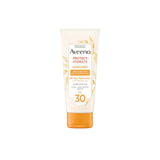 Aveeno Protect + Hydrate SPF 30 Sunscreen Lotion, 3.0 fl. oz