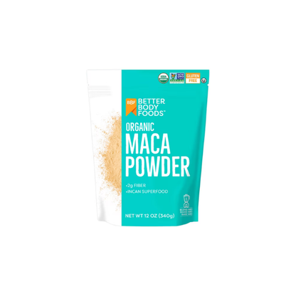 BetterBody Foods Organic Maca Powder, Superfood Powder, 12 oz