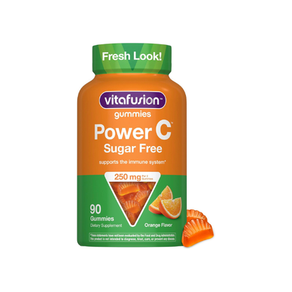 Vitafusion Vitamin C 250 mg Per 2 Gummies Sugar Free | 90 Count