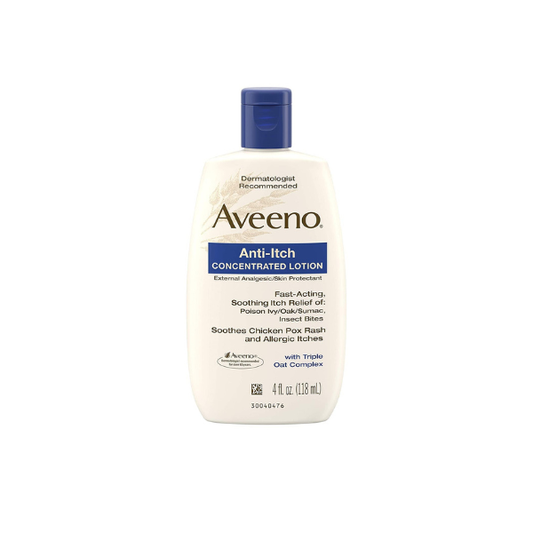 Anti-Itch Concentrated Lotion with Triple Oat Complex 4 fl Ounce (118 ml) Lotion