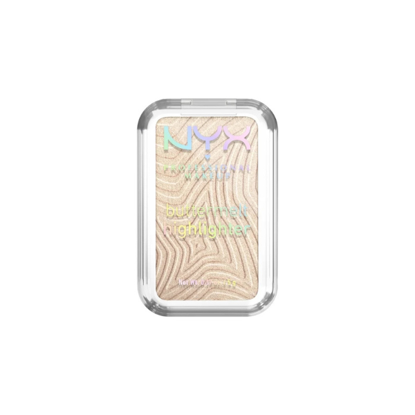 NYX Professional Makeup Buttermelt Powder Highlighter 12H Wear, Bright & Butta 05