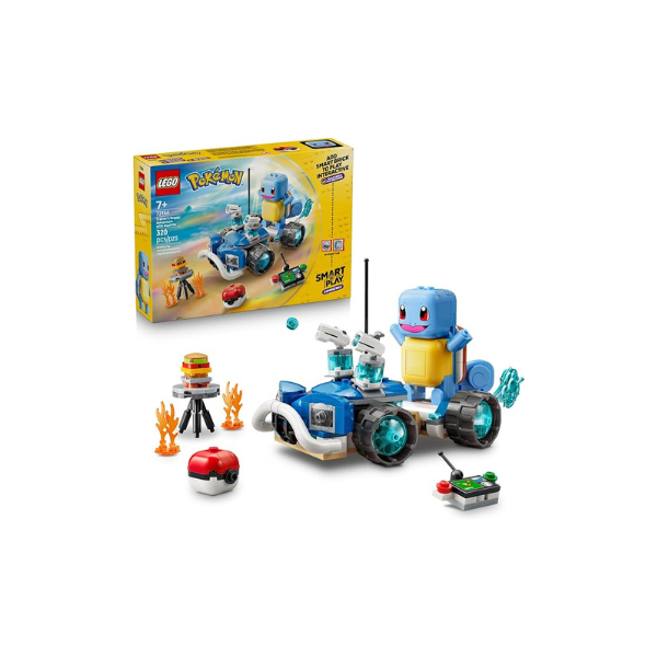 LEGO Pokémon SMART Play: Trainer's Buggy Adventure with Squirtle 72156