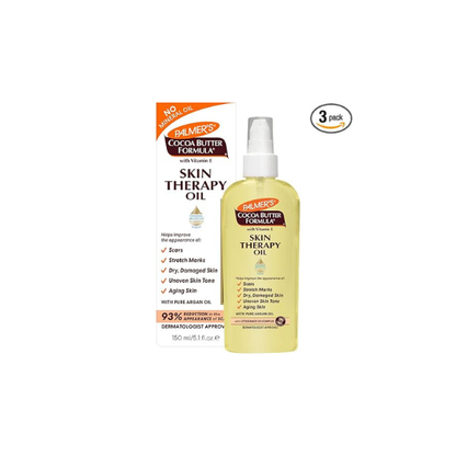 Palmer's Skin Therapy Body Oil, Moisturizing Cocoa Butter (5.1 Oz - 3 Pack)