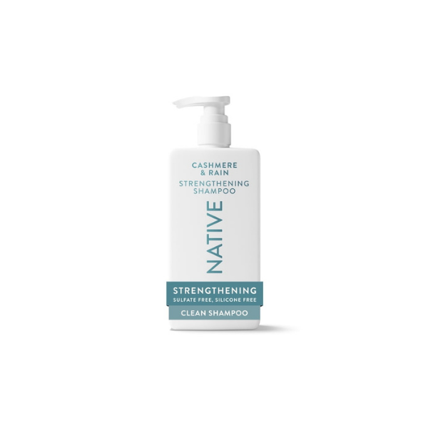 Native Strengthening Shampoo, Cashmere and Rain, Sulfate Free, for Women and Men, 16.5 oz