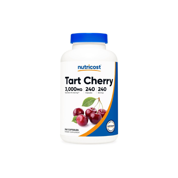 Nutricost Tart Cherry Extract 240 Vegetarian Capsules, Gluten-Free