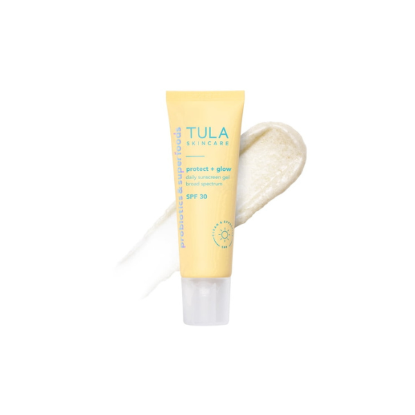 Tula Skincare Supersize Protect + Glow Sunscreen Spf 30 Gel, 3.38 oz