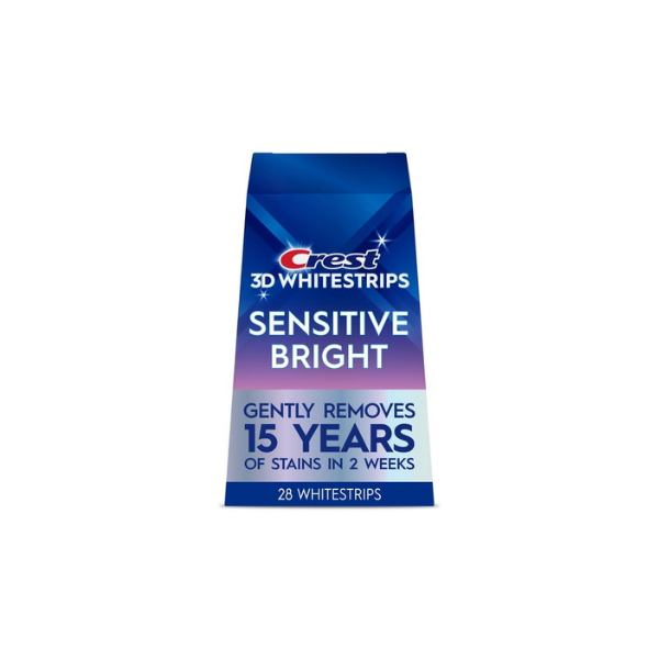 Crest 3DWhitestrips Sensitive Teeth Whitening Kit, 14 Count