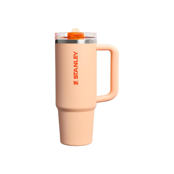 STANLEY Quencher ProTour Flipstraw Tumbler, 30 oz, Orange Sherbet