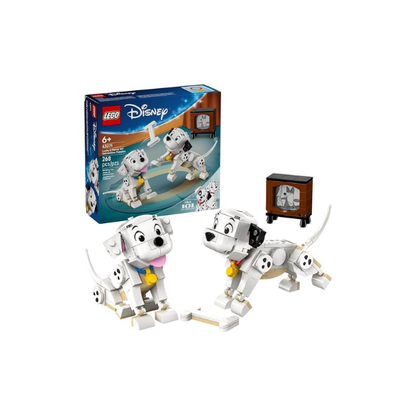 LEGO Disney Lucky & Penny 101 Dalmatians Puppies Kids Toy - Pretend Play Set for Boys and Girls, Ages 6+ Who Love Animals - Learning and Educational Toy - Birthday Gift Idea - 43271