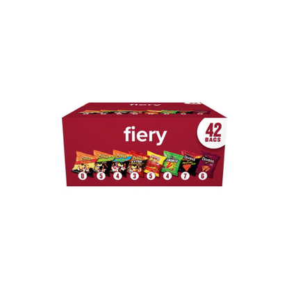 Frito-Lay Fiery Mix Variety Snacks, 1 oz Bags 42 Count Multipack