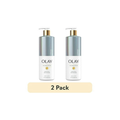 (2 pack) Olay Firming Body Lotion, Hydrating with Collagen, 17 fl oz