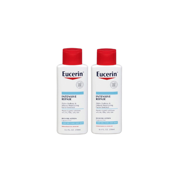 Eucerin Intensive Repair Lotion 8.4 oz (Pack of 2)