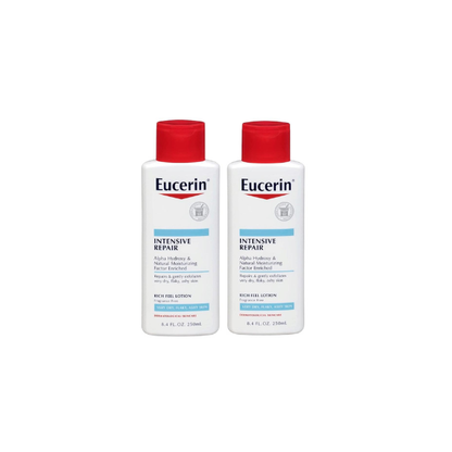 Eucerin Intensive Repair Lotion 8.4 oz (Pack of 2)