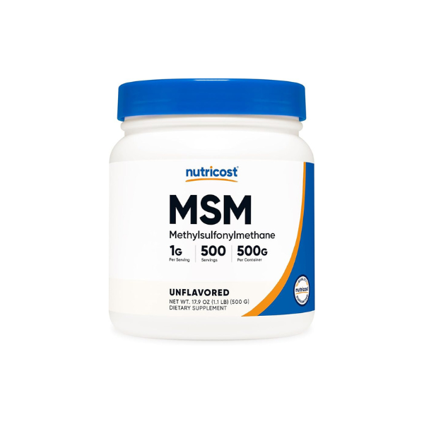 Nutricost Pure MSM Powder 500 Grams (Methylsulfonylmethane)