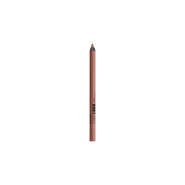 NYX Professional Makeup Line Loud Lip Liner, Longwear Matte Lip Pencil, Ambition Statement