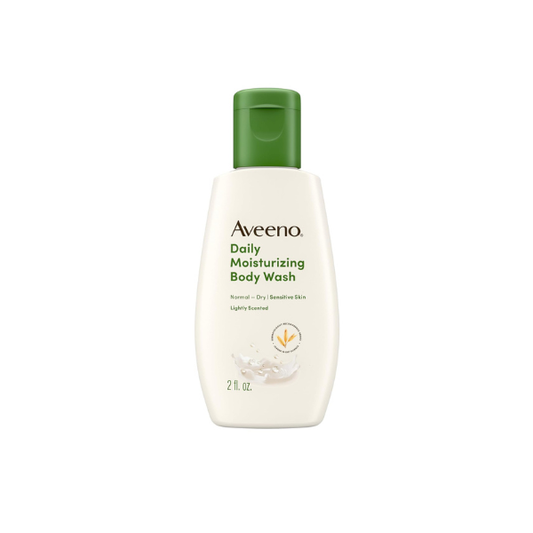 Aveeno Daily Moisturizing Body Wash, 2 Ounce (Pack of 2)