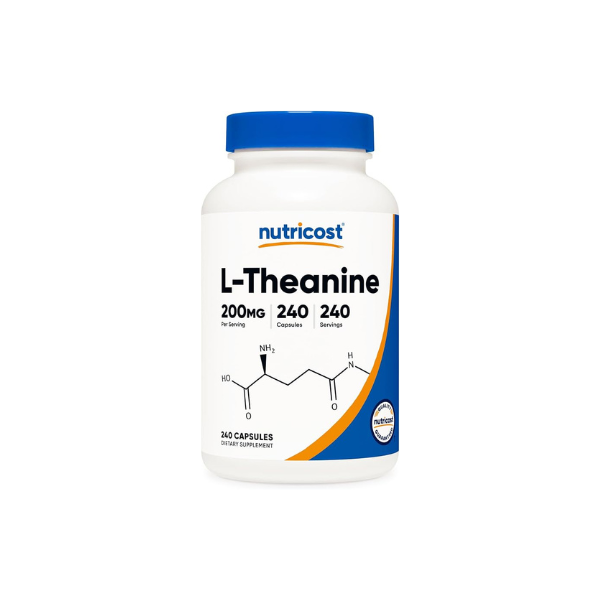 Nutricost L-Theanine 200mg, 240 Capsules - Double Strength