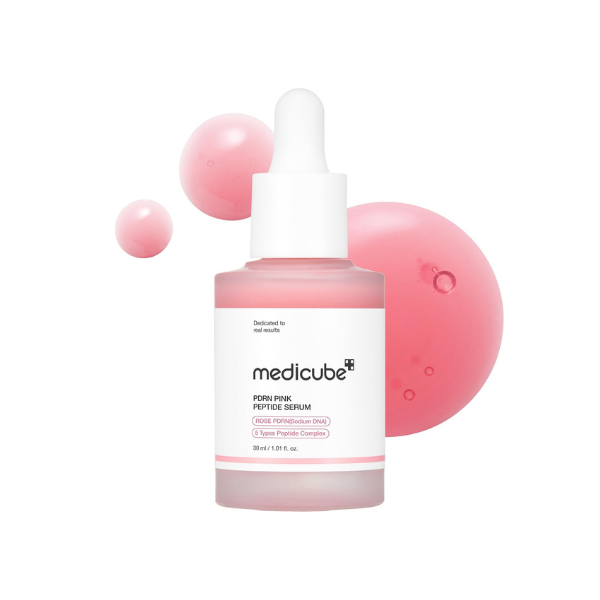 medicube PDRN Pink Peptide Serum with Rose PDRN