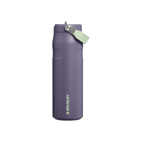 STANLEY IceFlow Flip Straw 2.0 Bottle, 24 oz, Purple Umbra