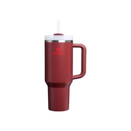 STANLEY Quencher H2.0 Flow State Tumbler, 40 oz, Cranberry
