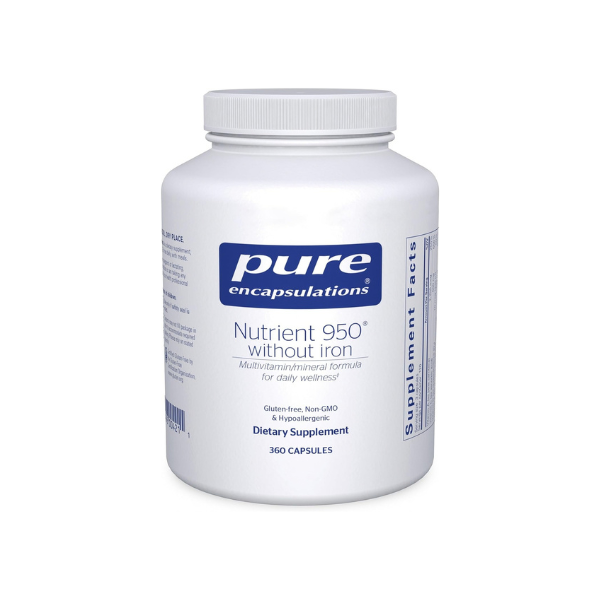 Pure Encapsulations Nutrient 950 Without Iron, 360 Capsules