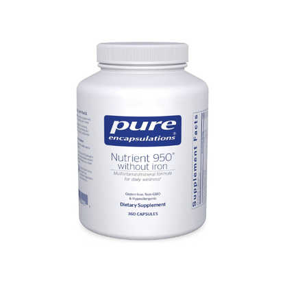 Pure Encapsulations Nutrient 950 Without Iron, 360 Capsules