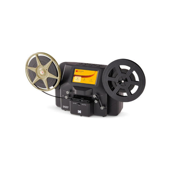 KODAK REELS 8mm & Super 8 Film Digitizer, 1080p MP4, 5" LCD, 8MP Scanner