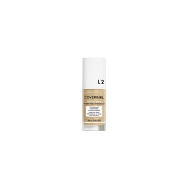 COVERGIRL TruBlend Oil-Free Liquid Foundation, L-2 Classic Ivory, 1 fl oz, Hydrating Foundation