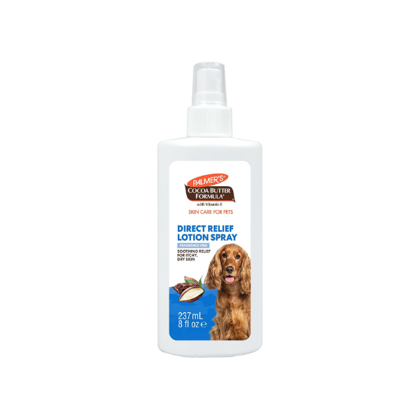 Palmers for Pets Cocoa Butter Dry Skin Relief Spray for Dogs, 8 Fl Oz
