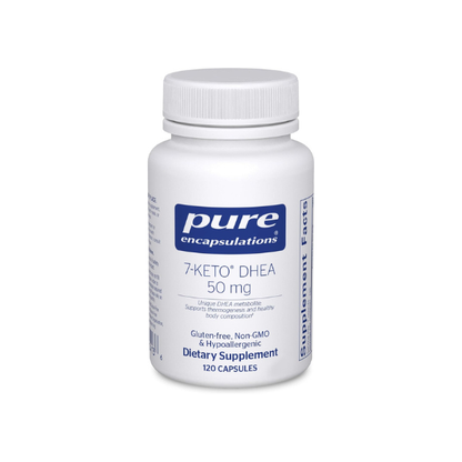Pure Encapsulations 7-Keto DHEA 50 mg, 120 Capsules
