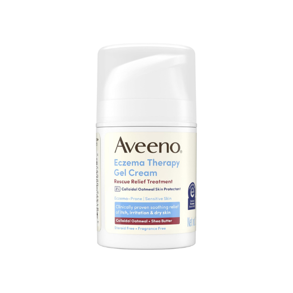 Aveeno Eczema Therapy Rescue Relief Treatment Gel Cream, 1.5 oz