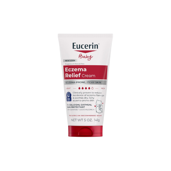 Eucerin Baby Eczema Relief Cream with Colloidal Oatmeal, 5 OZ