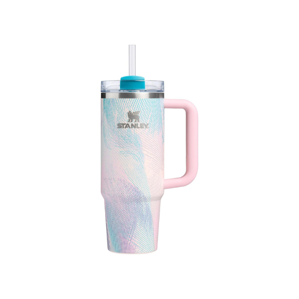 STANLEY Quencher H2.0 Flow State Tumbler, 30 oz, Sea Glass Plume