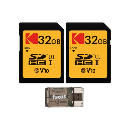 Kodak 32GB SDHC Memory Card Bundle